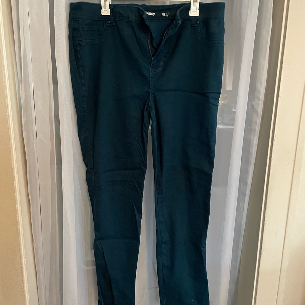 Teal Jeans